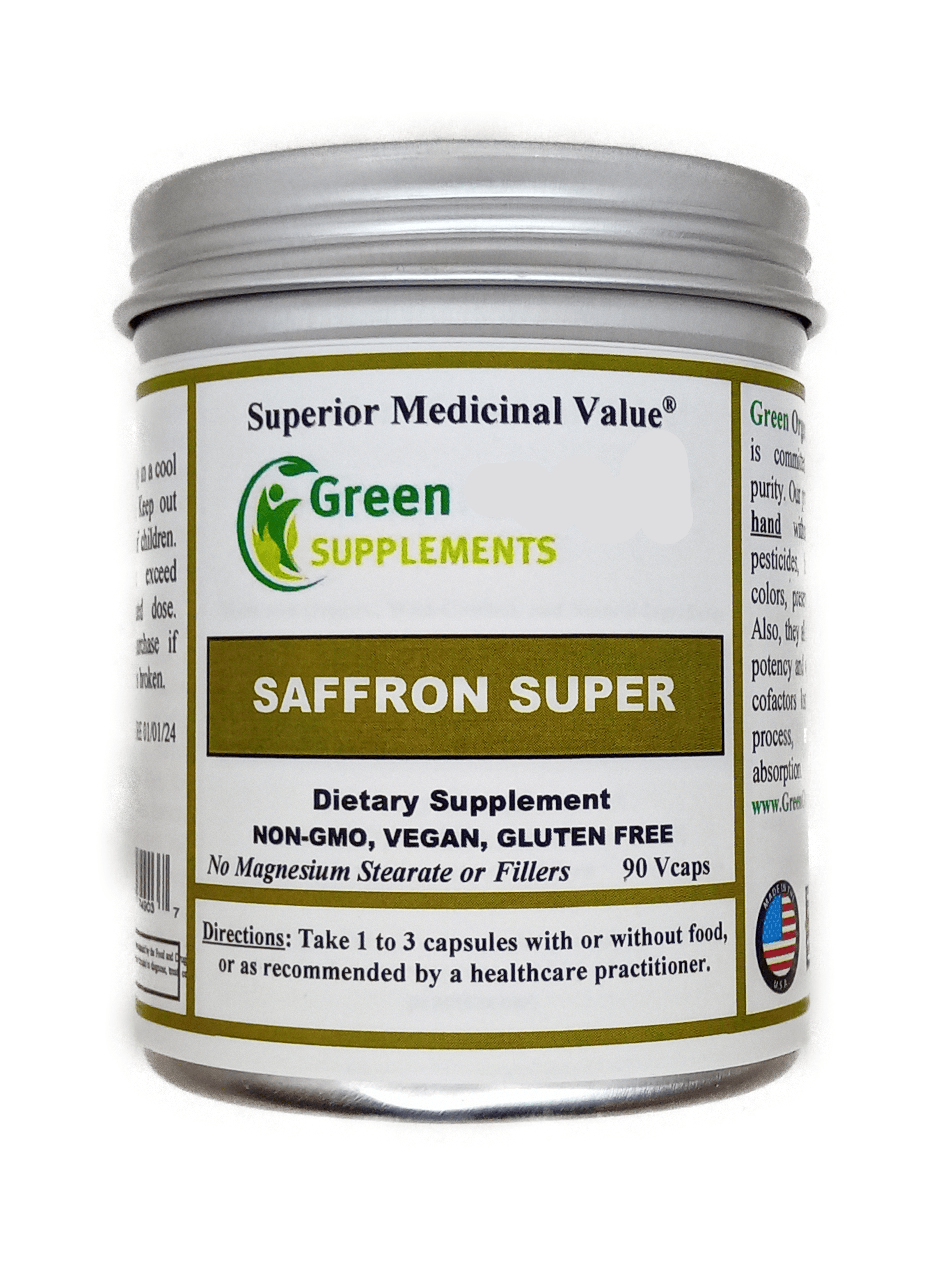 Saffron, Vision, Memory